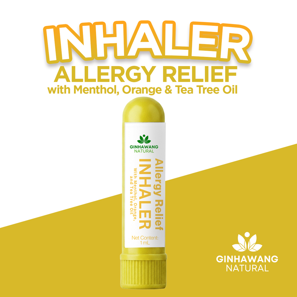 Ginhawang Natural Allergy Relief Inhaler – For Allergic Rhinitis, Sipon & Bahing PH